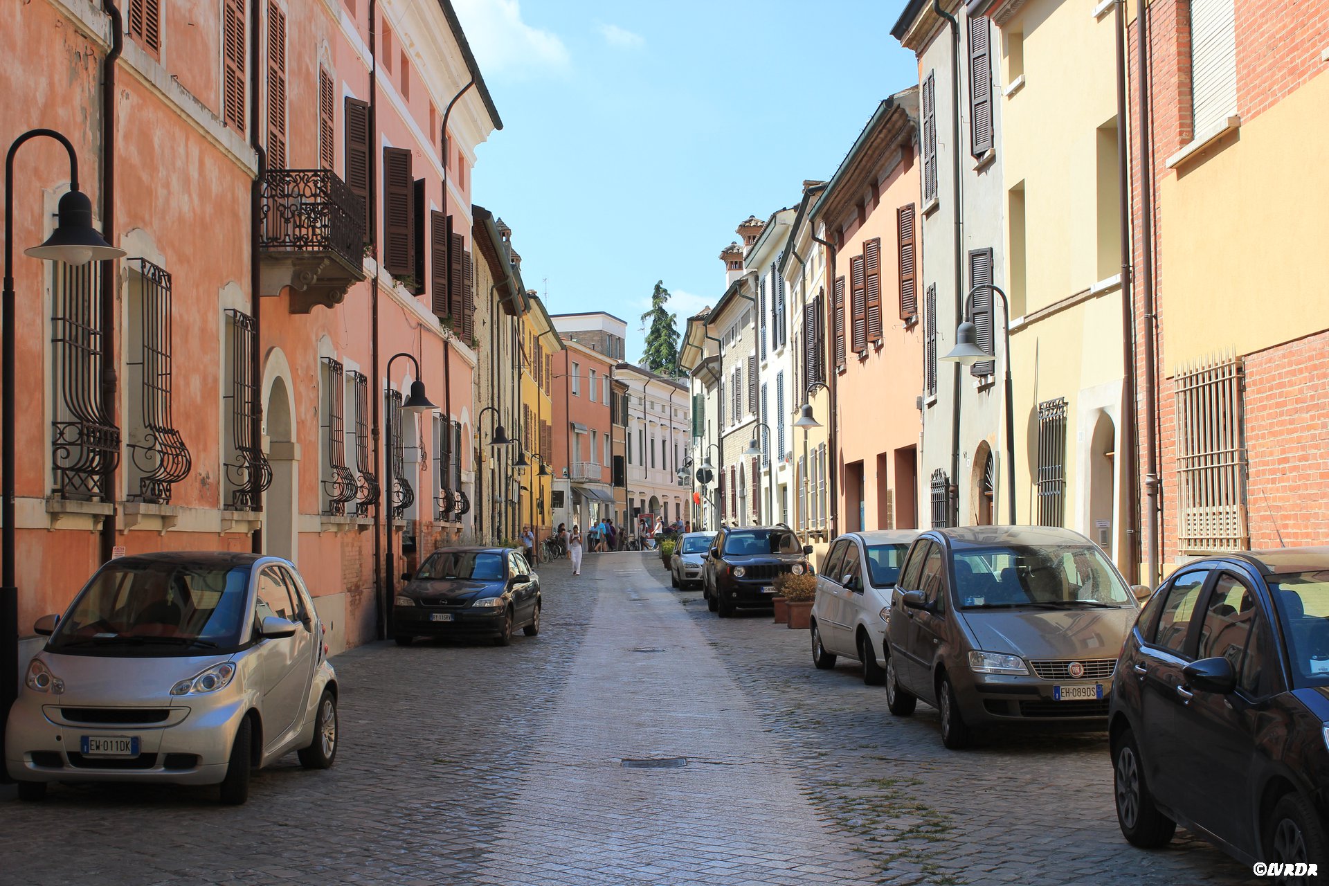 Une rue à Ravenne